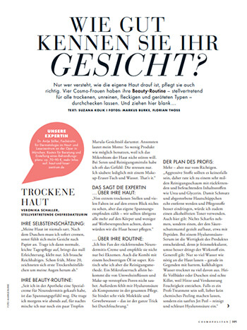 Cosmopolitan Artikel zur Beauty Routine